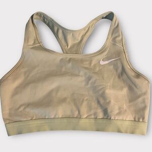 NIKE Womens green sportsbra - LARGE